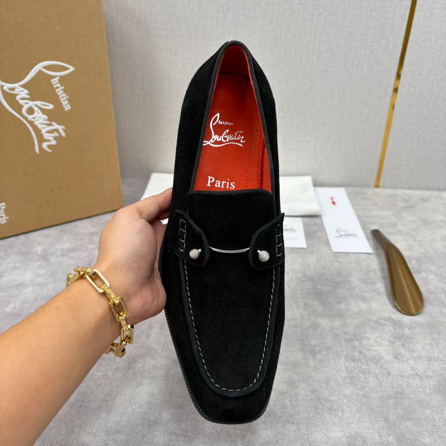 Cistian Louboutin shoe
